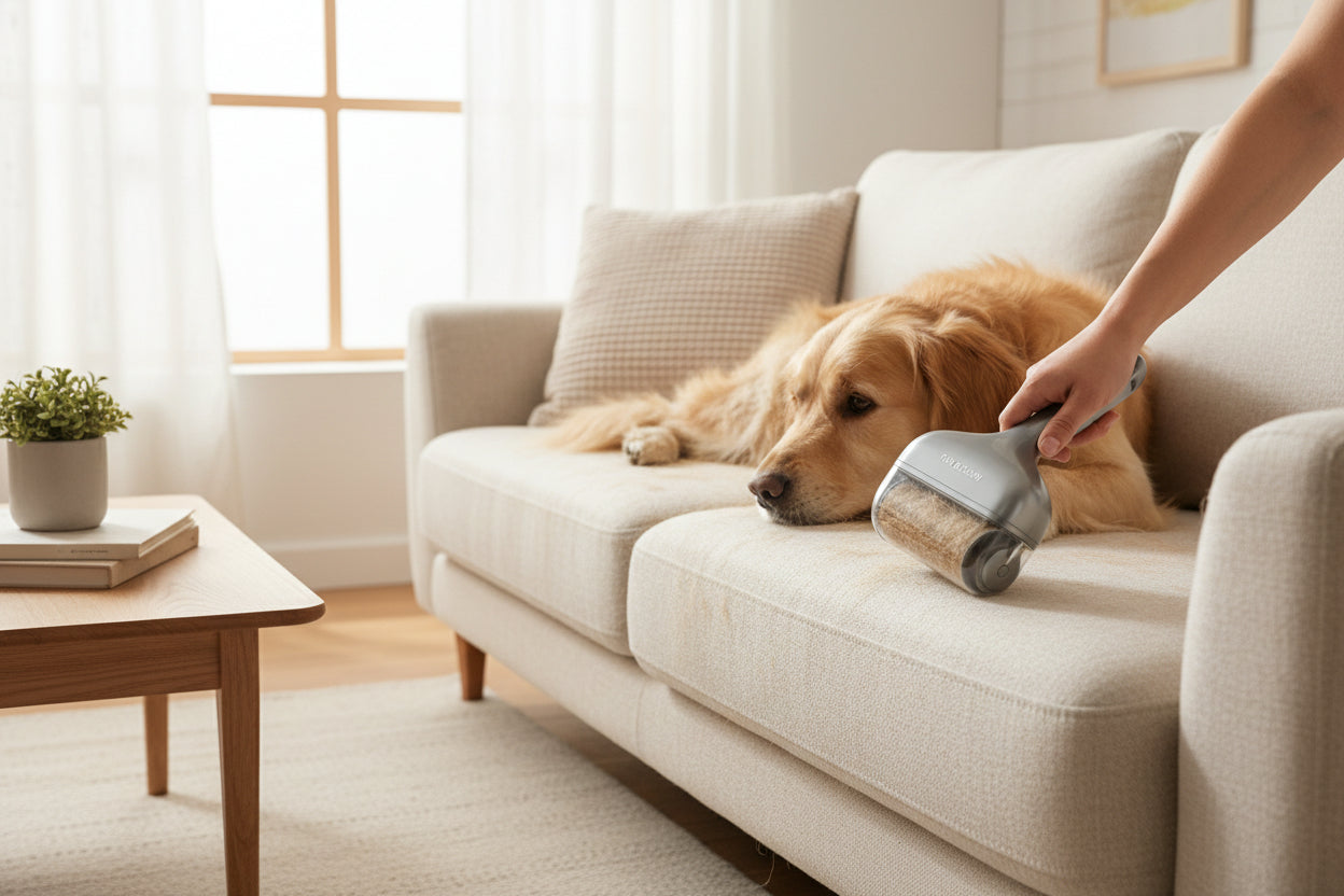Vieresta Homes Reusable Pet Hair & Lint Remover Roller