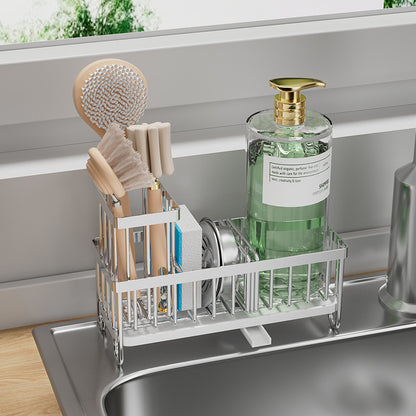 Kitchen Sink Organizer with Soap Dispenser