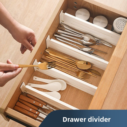 Vieresta Homes Adjustable Drawer & Cabinet Organizer